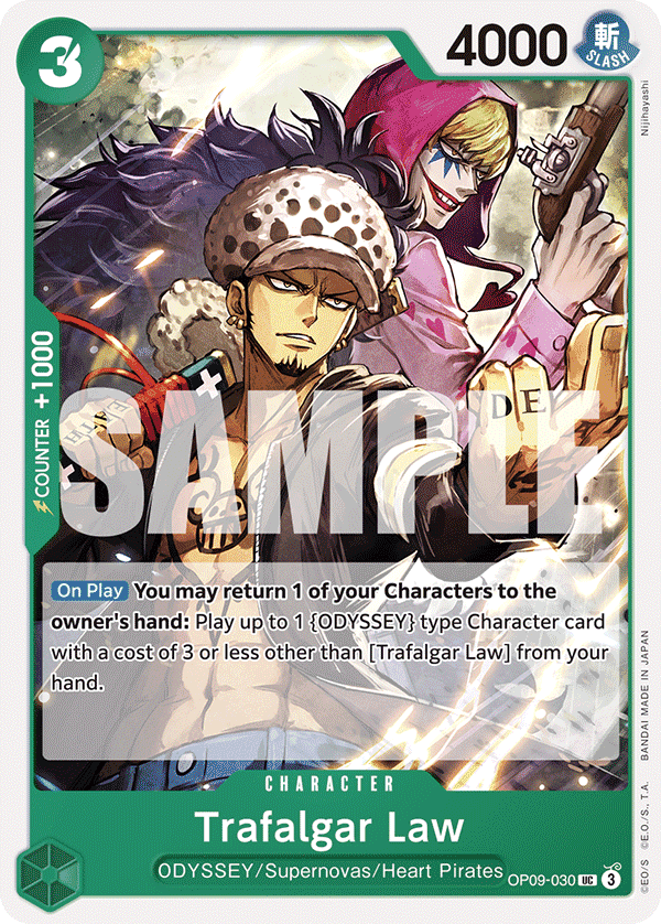 OPTCG | Products | [OP09-030] Trafalgar Law