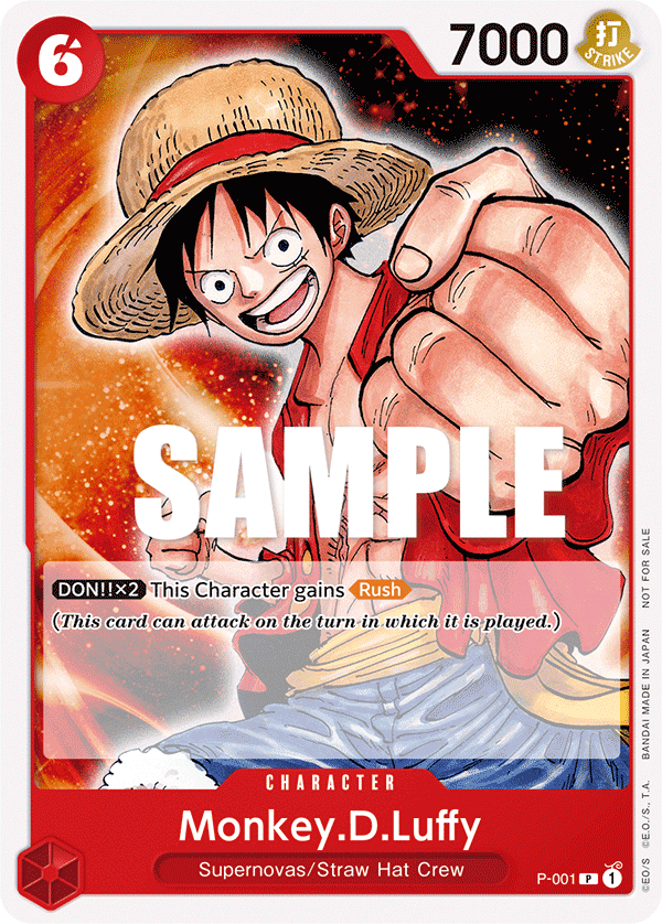 OPTCG | Products | [P-001] Monkey.D.Luffy